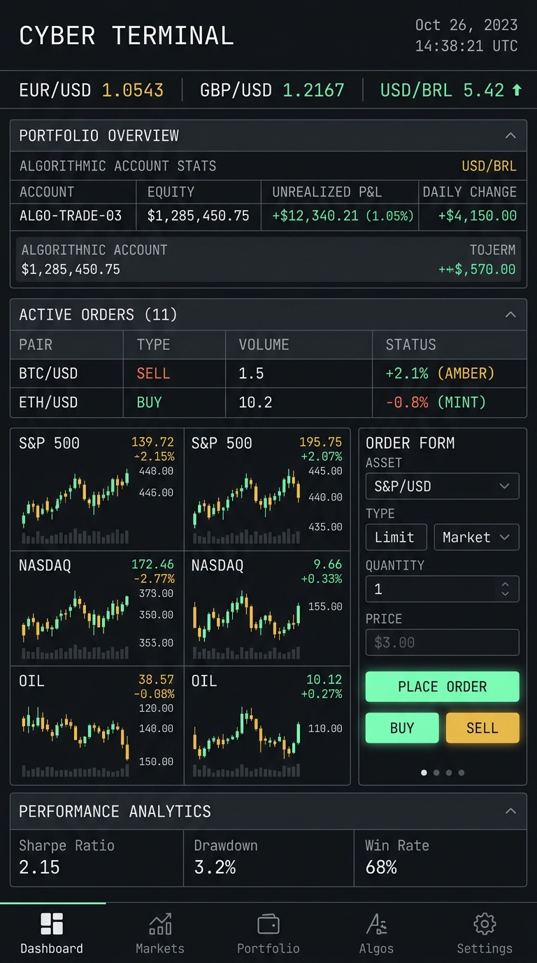 Cyber Bloomberg Terminal