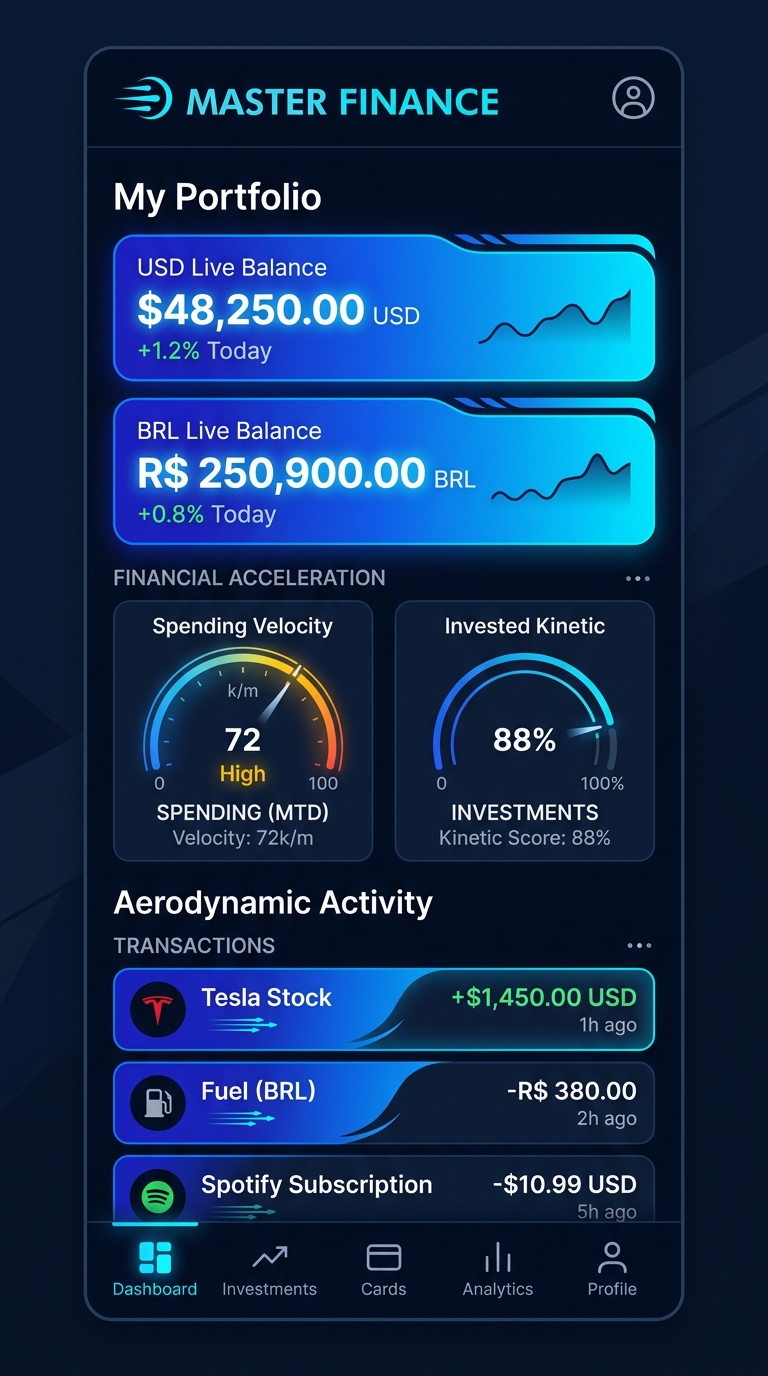 Kinetic Tech Blue